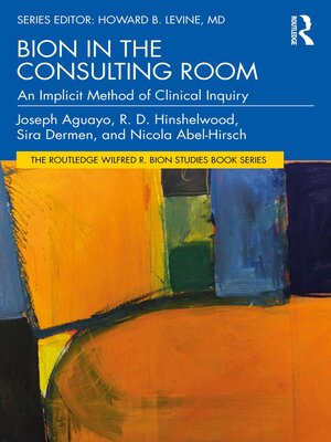 cover image of Bion in the Consulting Room